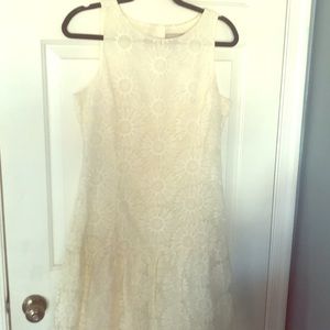 Sunflower lace dress